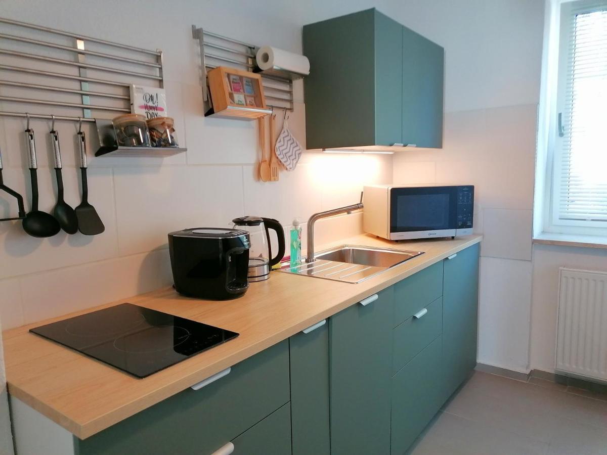 M-Oase Feeling Design I Kueche I Netflix I Balkon Apartamento Braunschweig Exterior foto